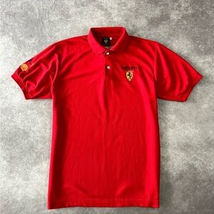 Ferrari Team Big Logo Polo Shirt XXL Size F1